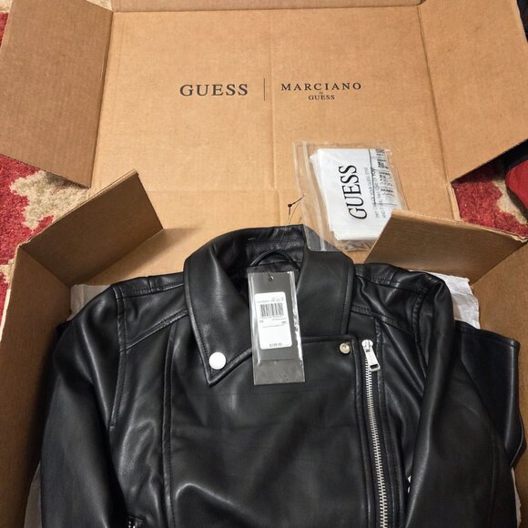 Guess Ivy Leather Jacket - Picture 2 of 4